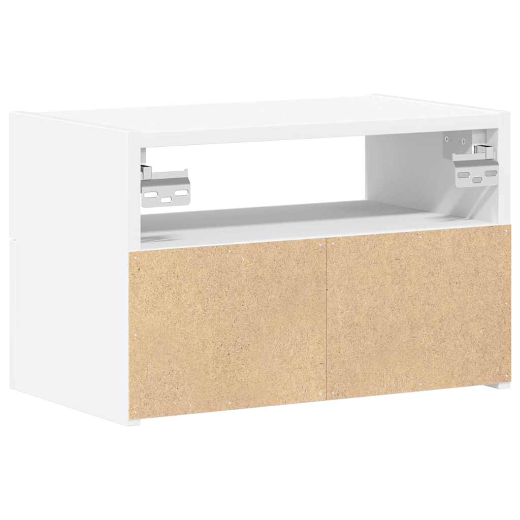 vidaXL Wall-mounted Bedside Cabinets 2 pcs White 45x26x28.5 cm