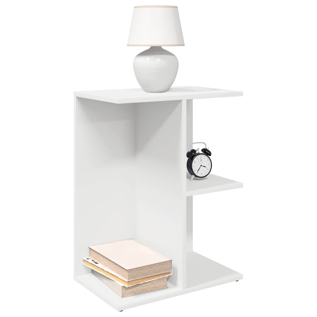 vidaXL Bedside Tables 2 pcs White 46.5x29x61 cm Engineered Wood