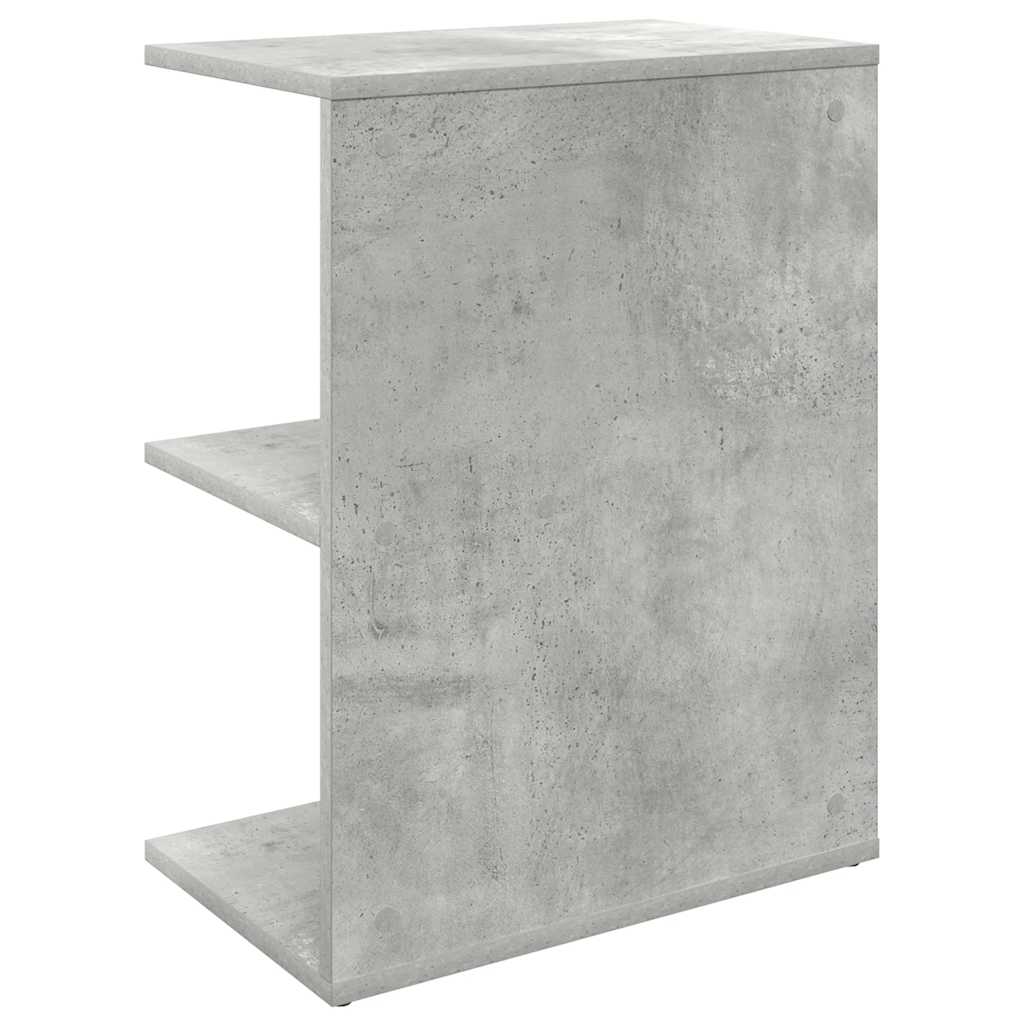 vidaXL Bedside Tables 2 pcs Concrete Grey 46.5x29x61 cm Engineered Wood