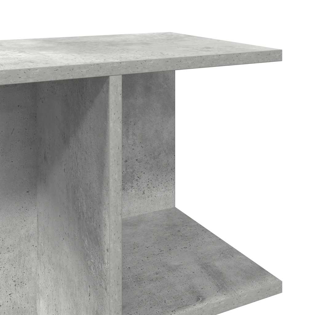 vidaXL Bedside Tables 2 pcs Concrete Grey 46.5x29x61 cm Engineered Wood