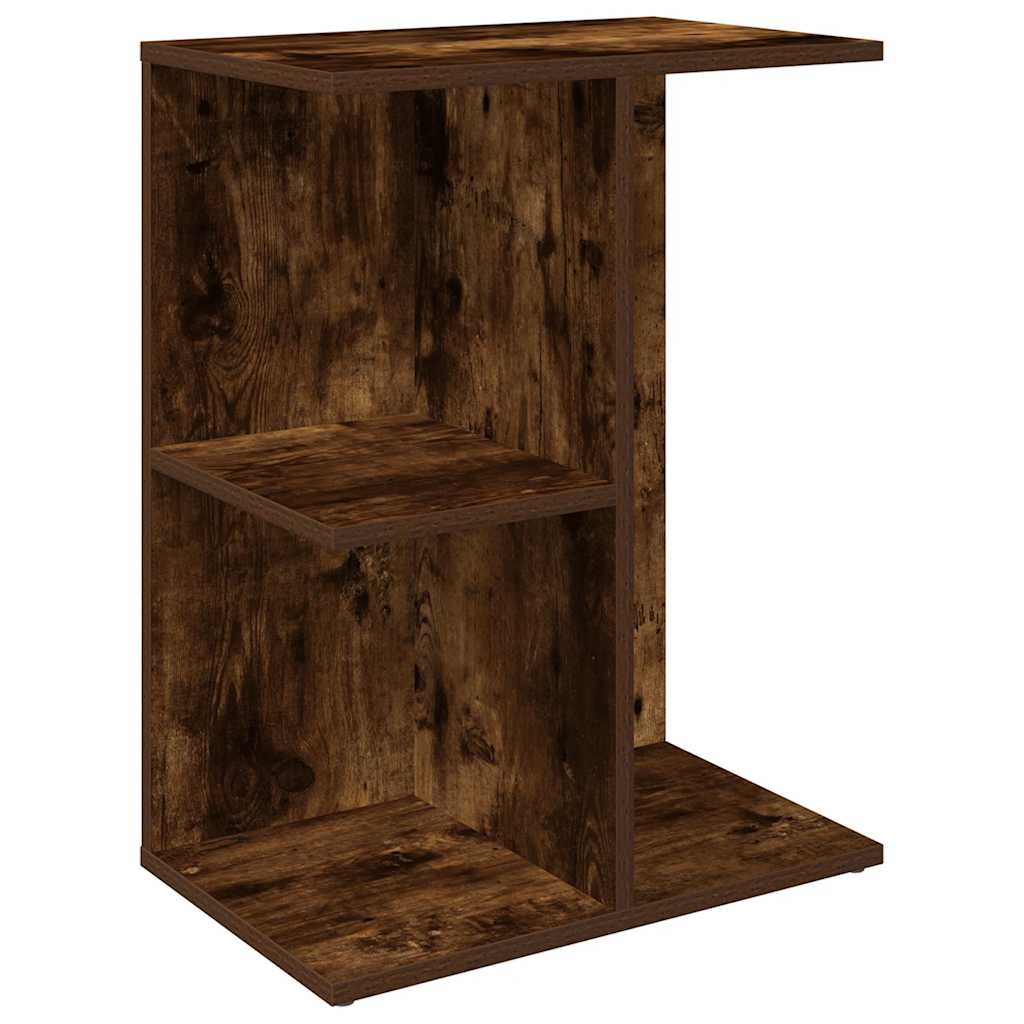 vidaXL Bedside Tables 2 pcs Smoked Oak 46.5x29x61 cm Engineered Wood