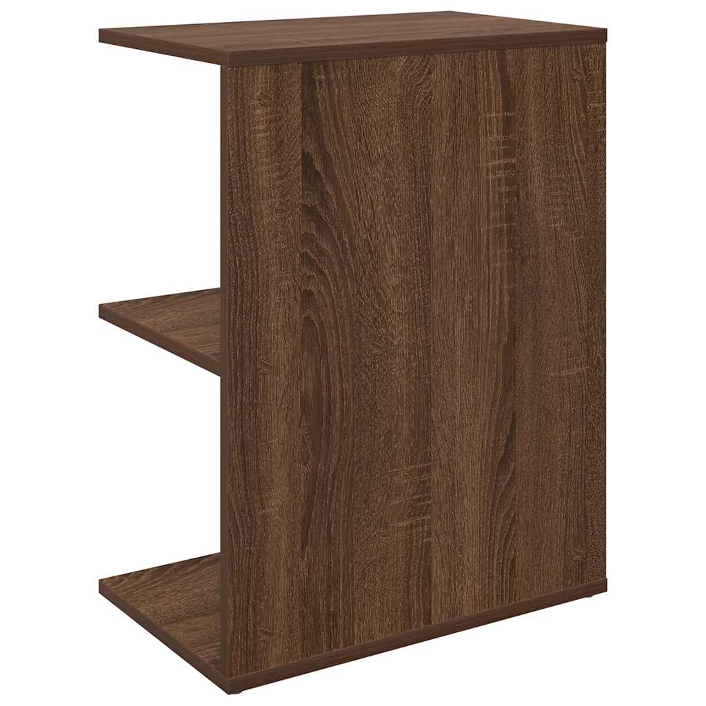 vidaXL Bedside Tables 2 pcs Brown Oak 46.5x29x61 cm Engineered Wood