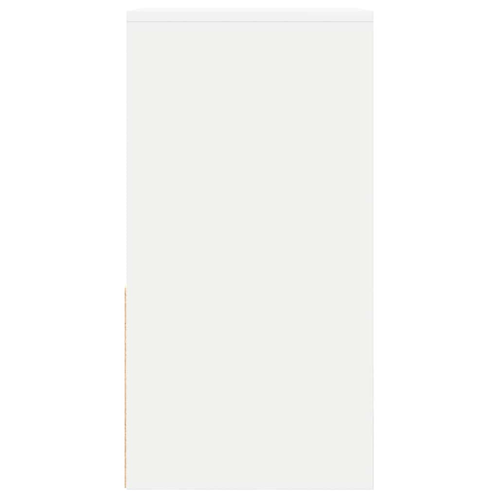 Bedside Cabinets with Drawer 2 pcs White 35x34x66.5 cm