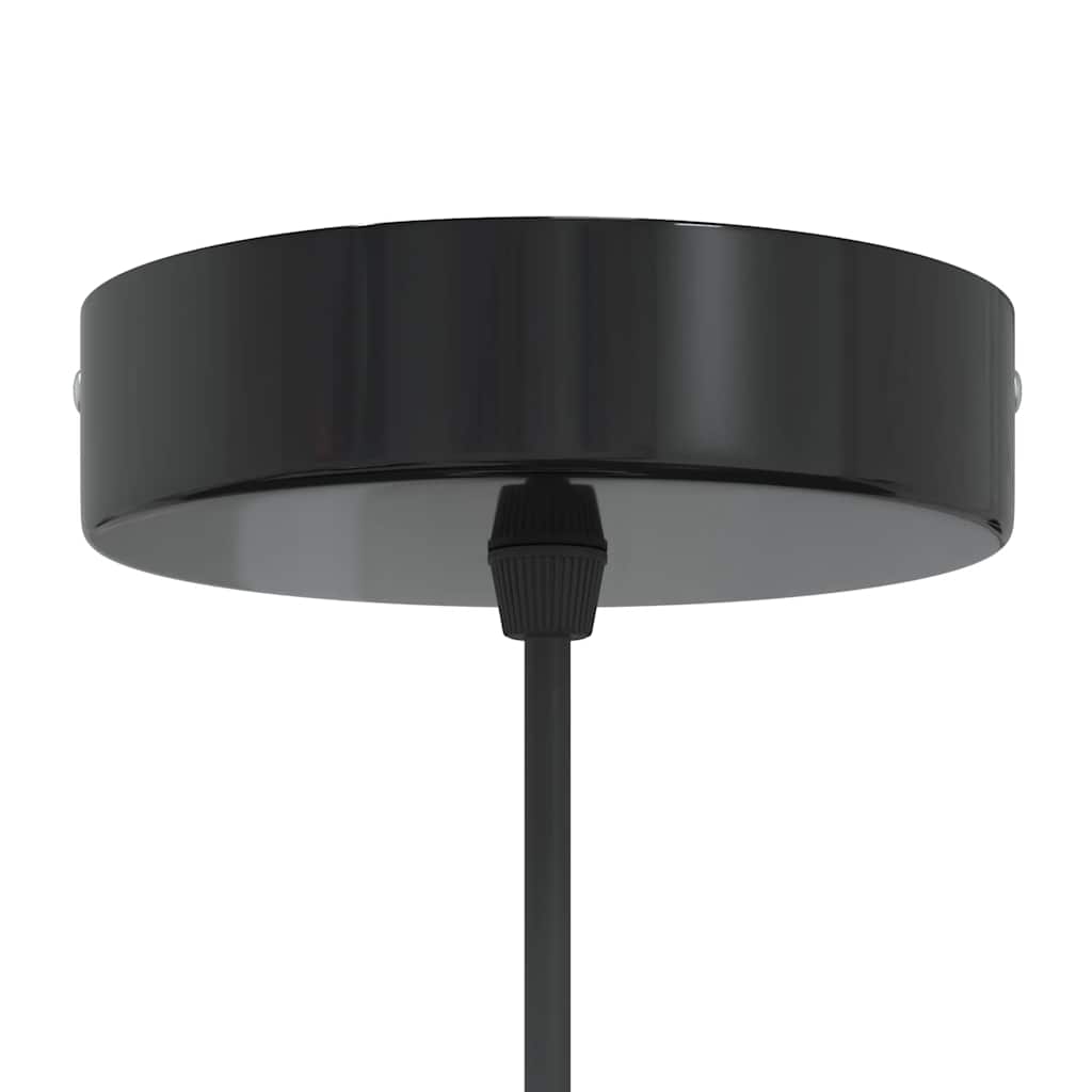 Pendant Lamp Height Adjustable E27 Gloss Yellow Ø 31 cm Metal