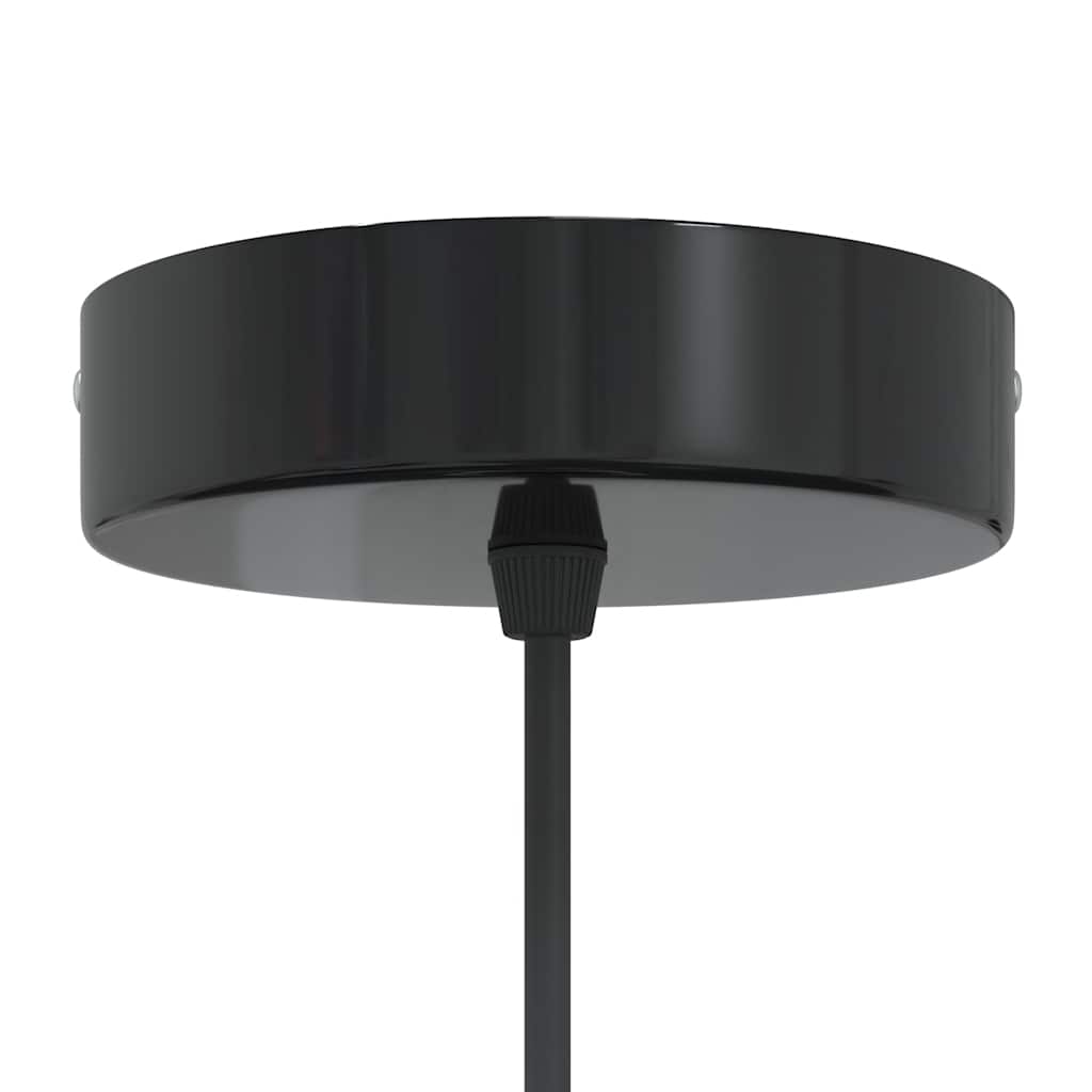 Pendant Lamp Height Adjustable E27 Gloss White Ø 31 cm Metal