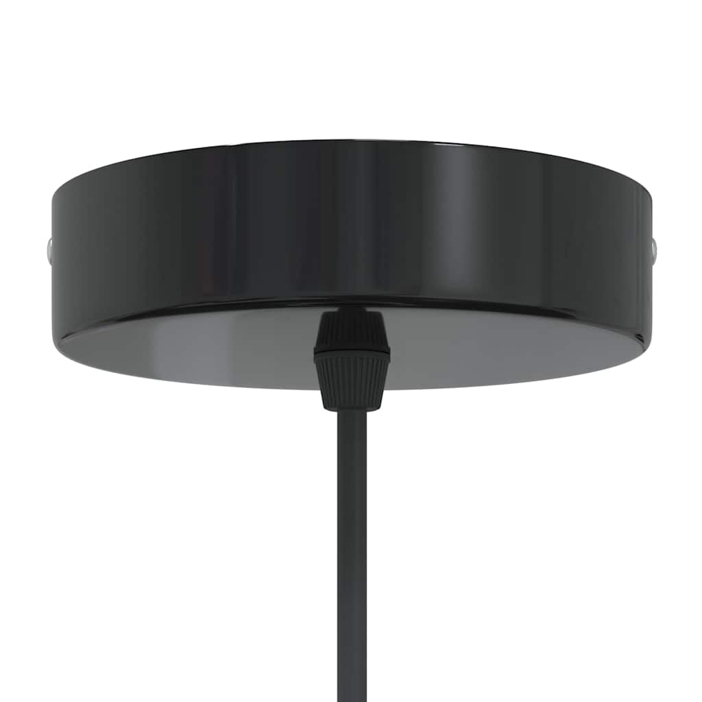 Pendant Lamp Height Adjustable E27 Gloss Yellow Ø 22 cm Metal