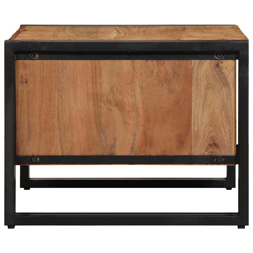 Coffee Table 70x50x38 cm Solid Wood Acacia