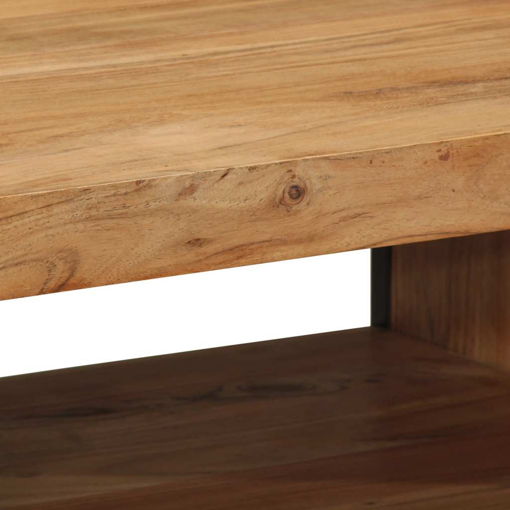 Coffee Table 70x50x38 cm Solid Wood Acacia