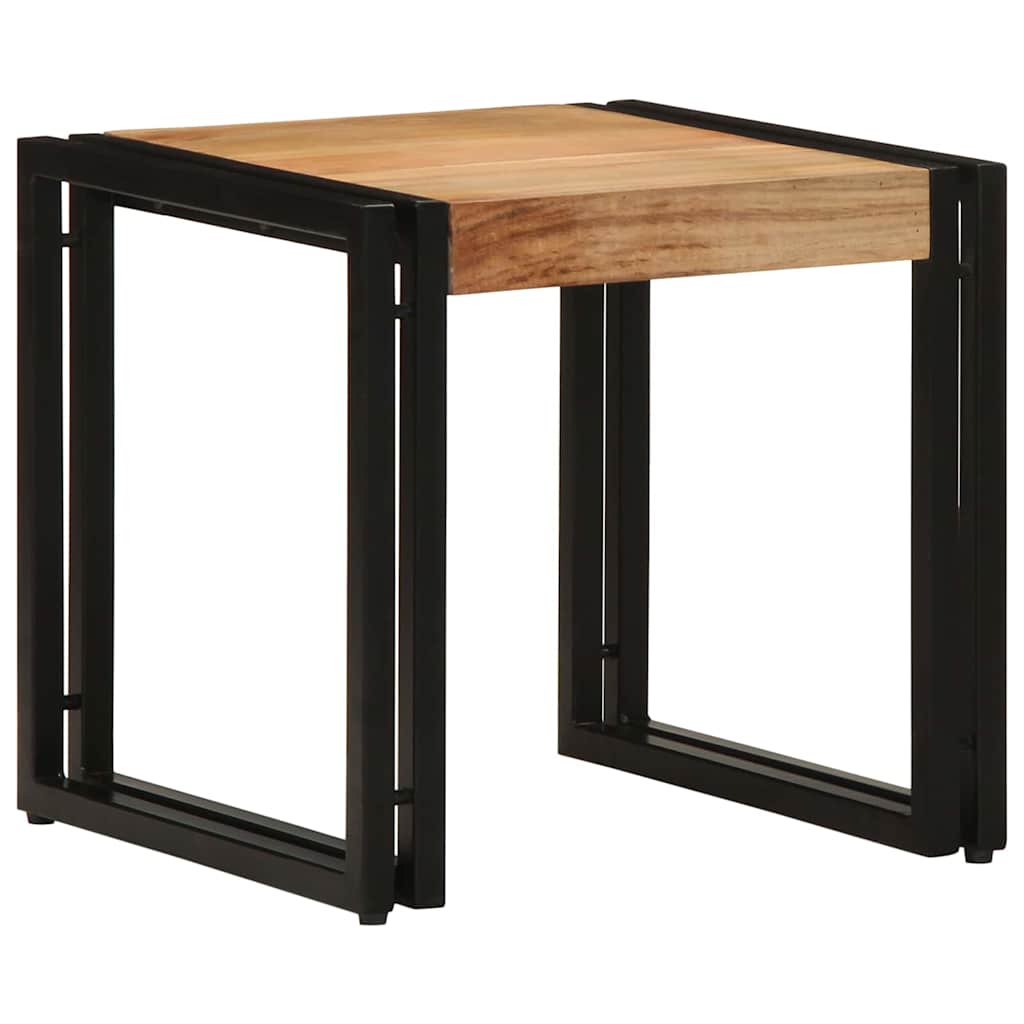 Coffee Table Brown 40 x 40 x 38 cm Solid Acacia Wood