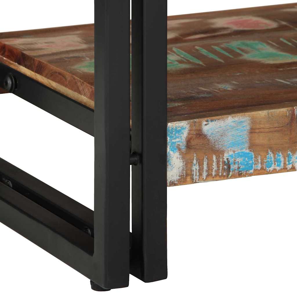 Console Table Multicolour 90 x 33 x 75 cm Solid Reclaim Wood
