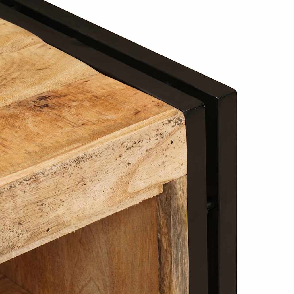 Sink cabinet with Shelf Brown 71 x 33 x 58 cm Solid Mango Wood