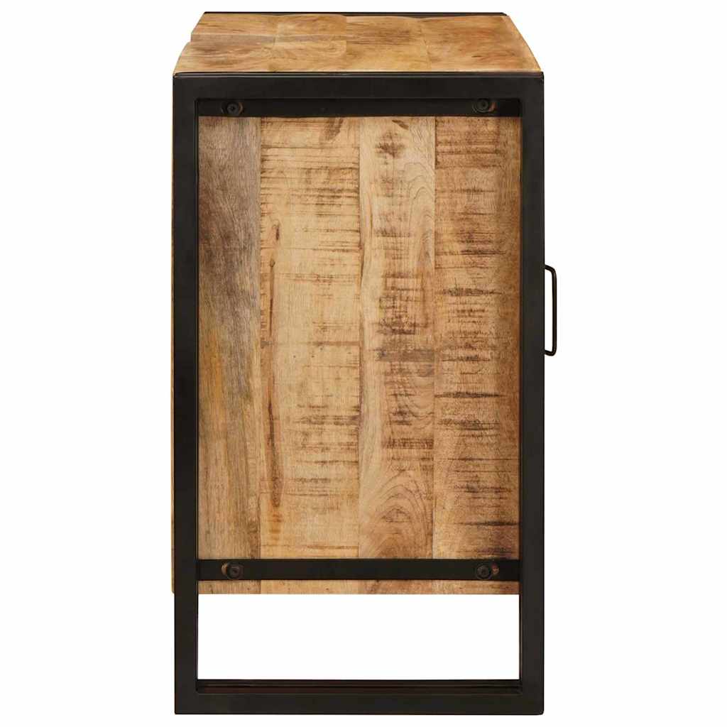 Sink cabinet with Shelf Brown 71 x 33 x 58 cm Solid Mango Wood