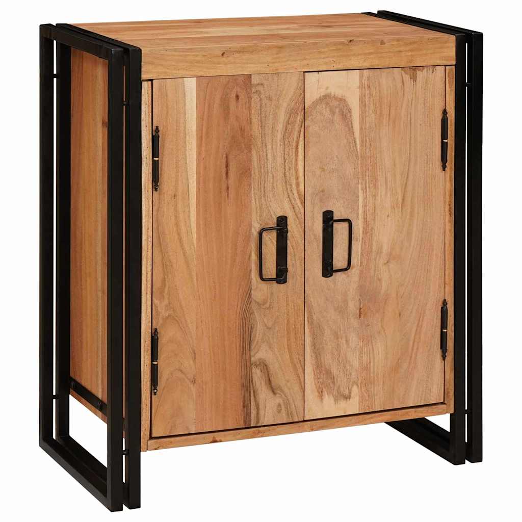 Bedside Cabinet Brown 66 x 35 x 76 cm Solid acacia wood