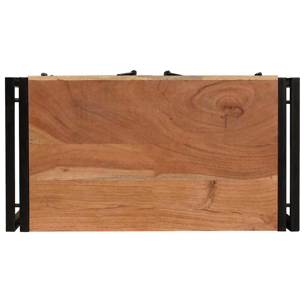 Bedside Cabinet Brown 66 x 35 x 76 cm Solid acacia wood