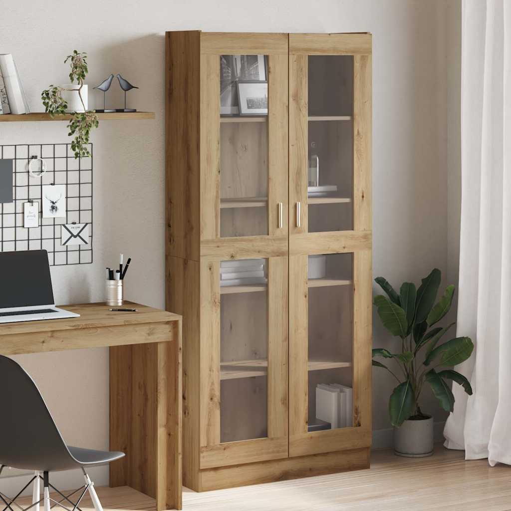 Highboard Artisan Oak 82,5x30,5x185 cm Engineered Wood