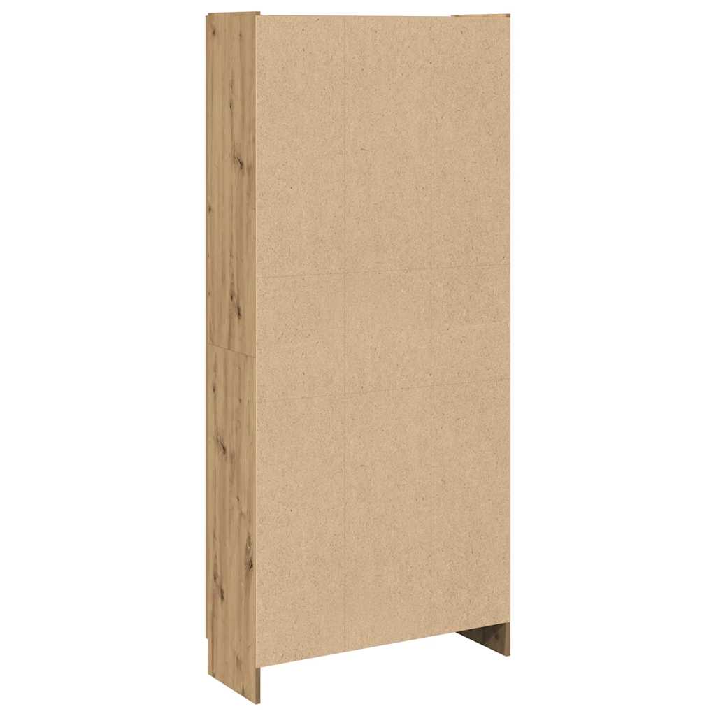 Highboard Artisan Oak 82,5x30,5x185 cm Engineered Wood