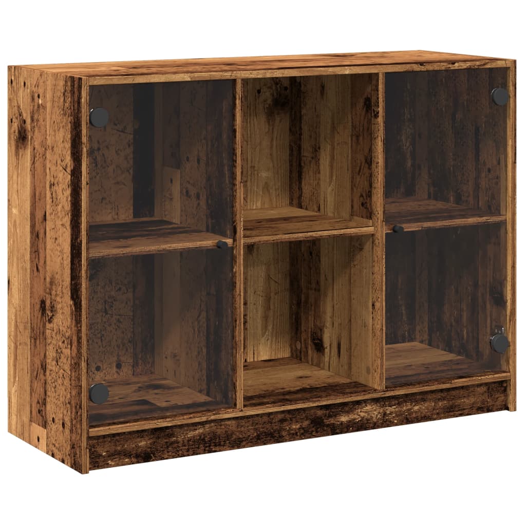 Sideboard Old Wood 102x37x75.5 cm Engineered Wood
