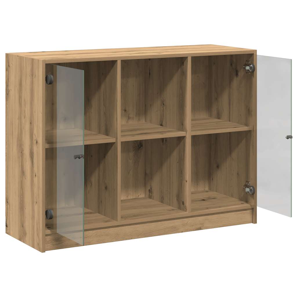Sideboard Artisian Oak 102x37x75,5 cm Engineered Wood