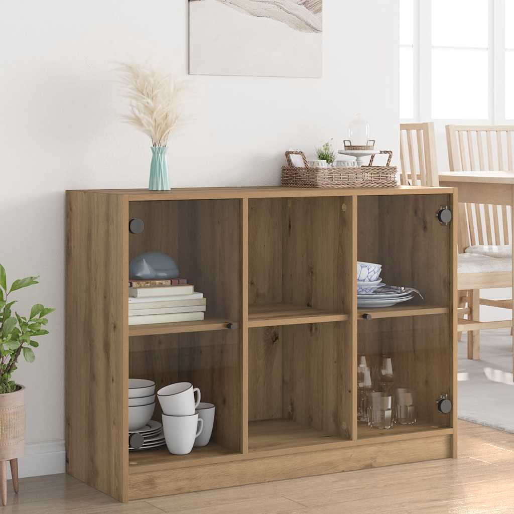 Sideboard Artisian Oak 102x37x75,5 cm Engineered Wood