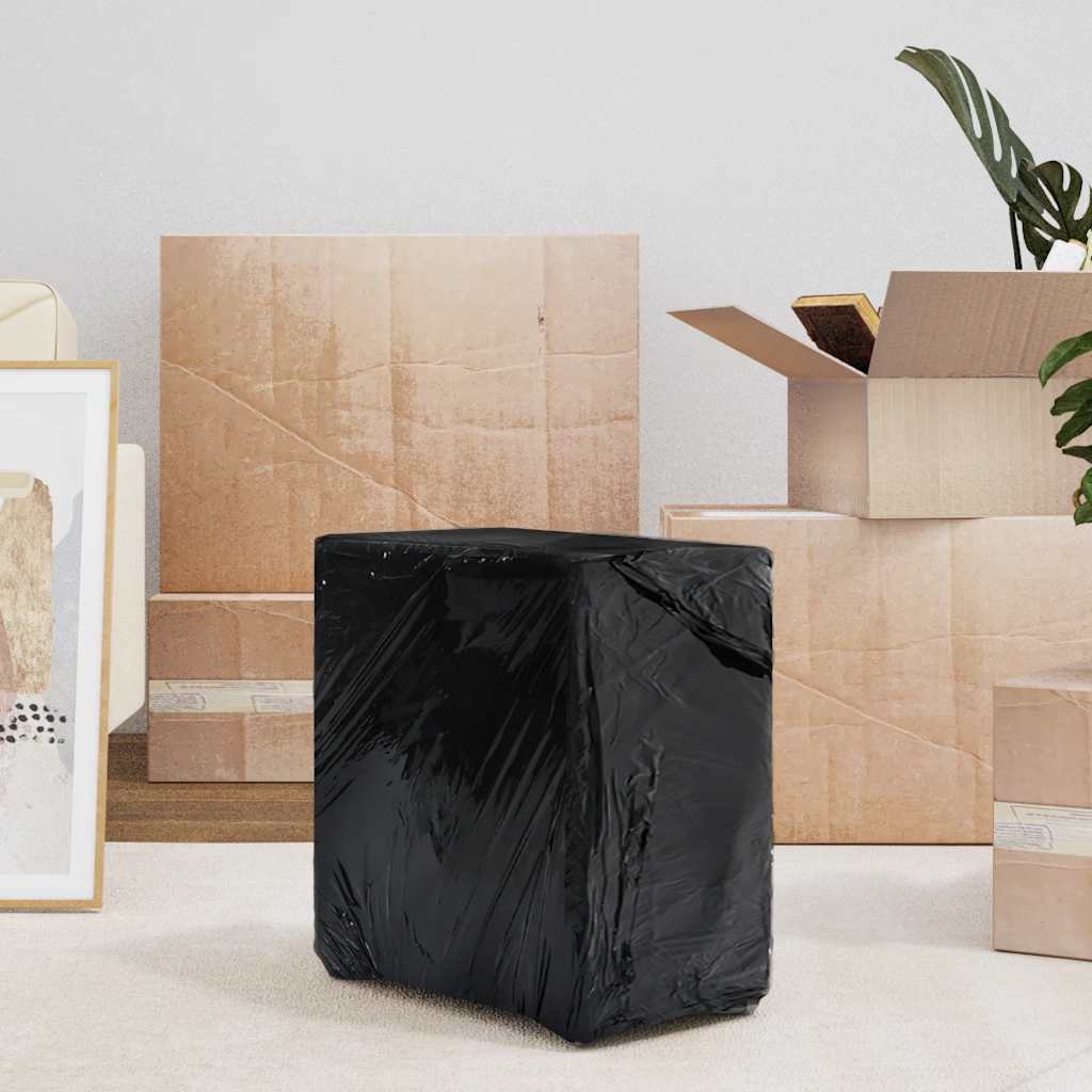 Stretch Film 2 pcs Black 17 μm 50 cm x 150 m
