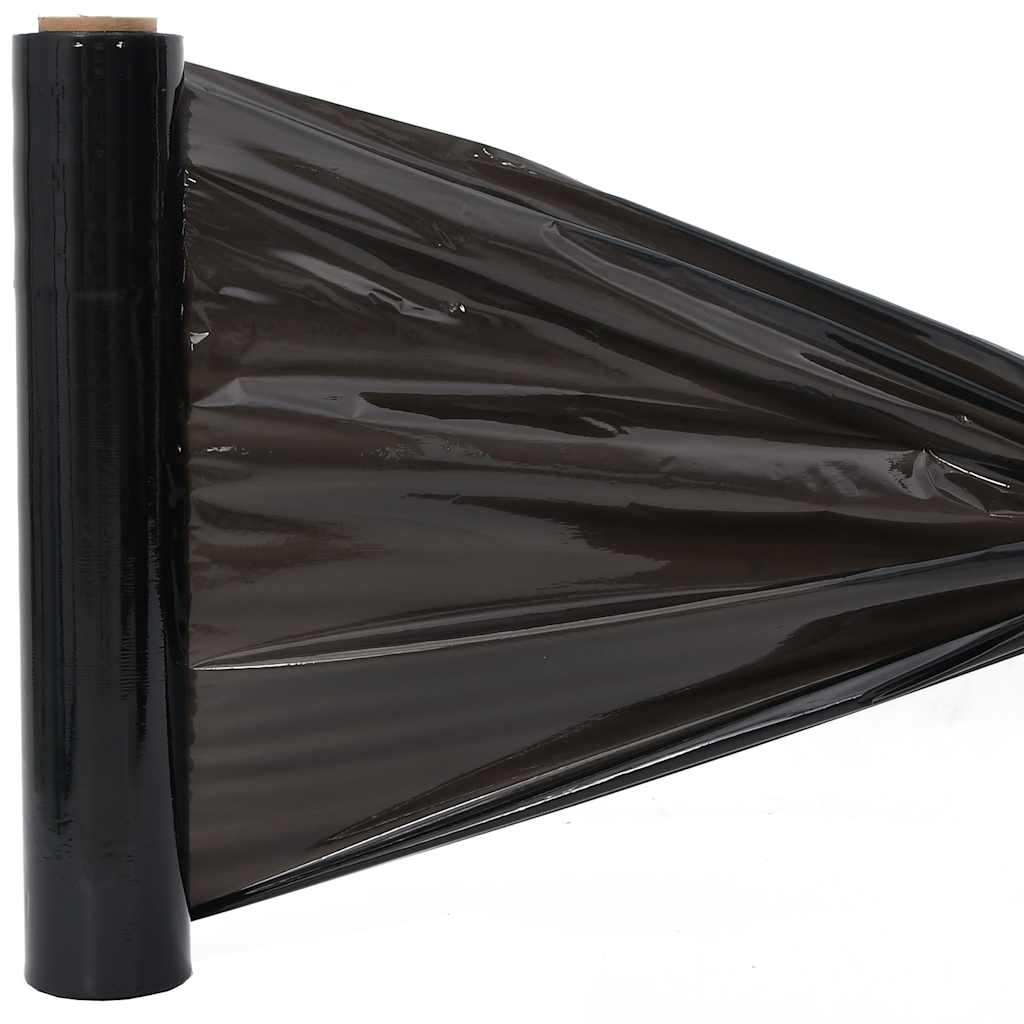 Stretch Film 2 pcs Black 17 μm 50 cm x 150 m