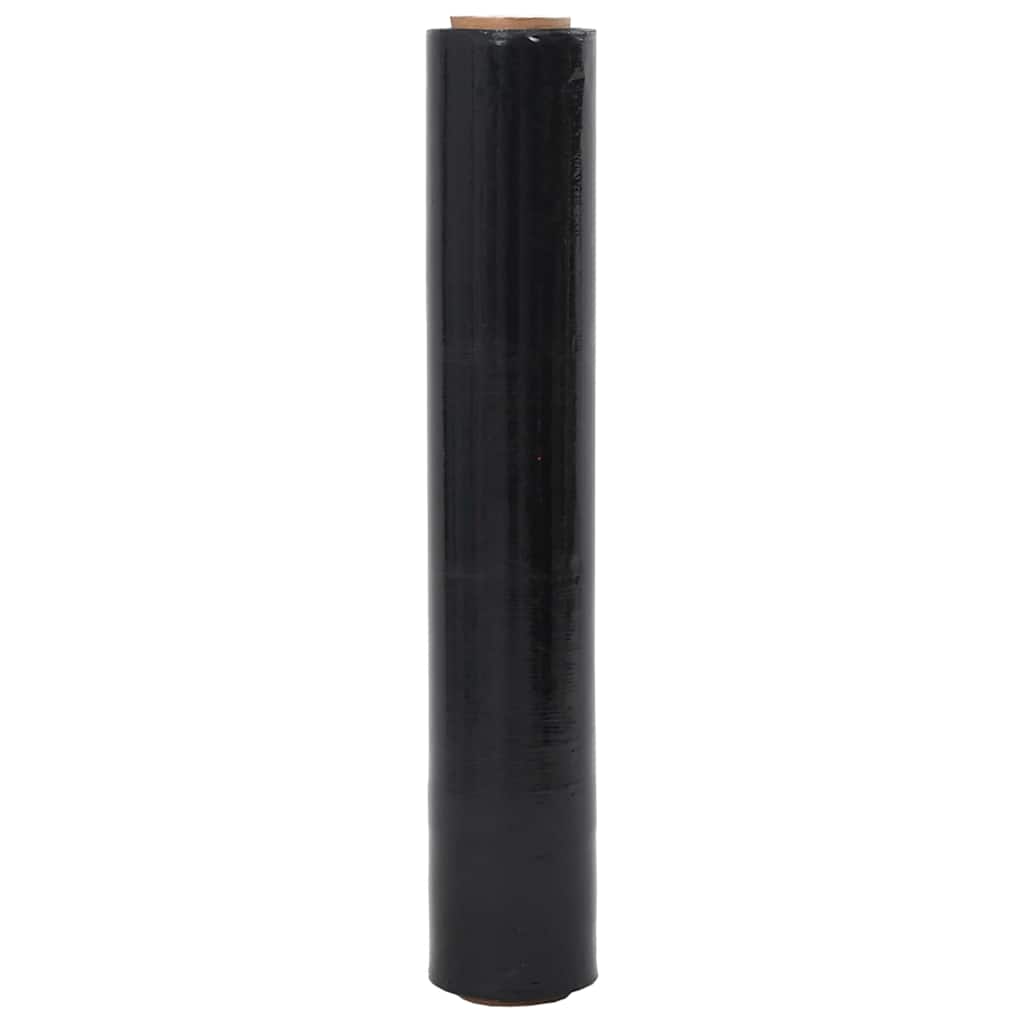 Stretch Film 2 pcs Black 20 μm 50 cm x 150 m