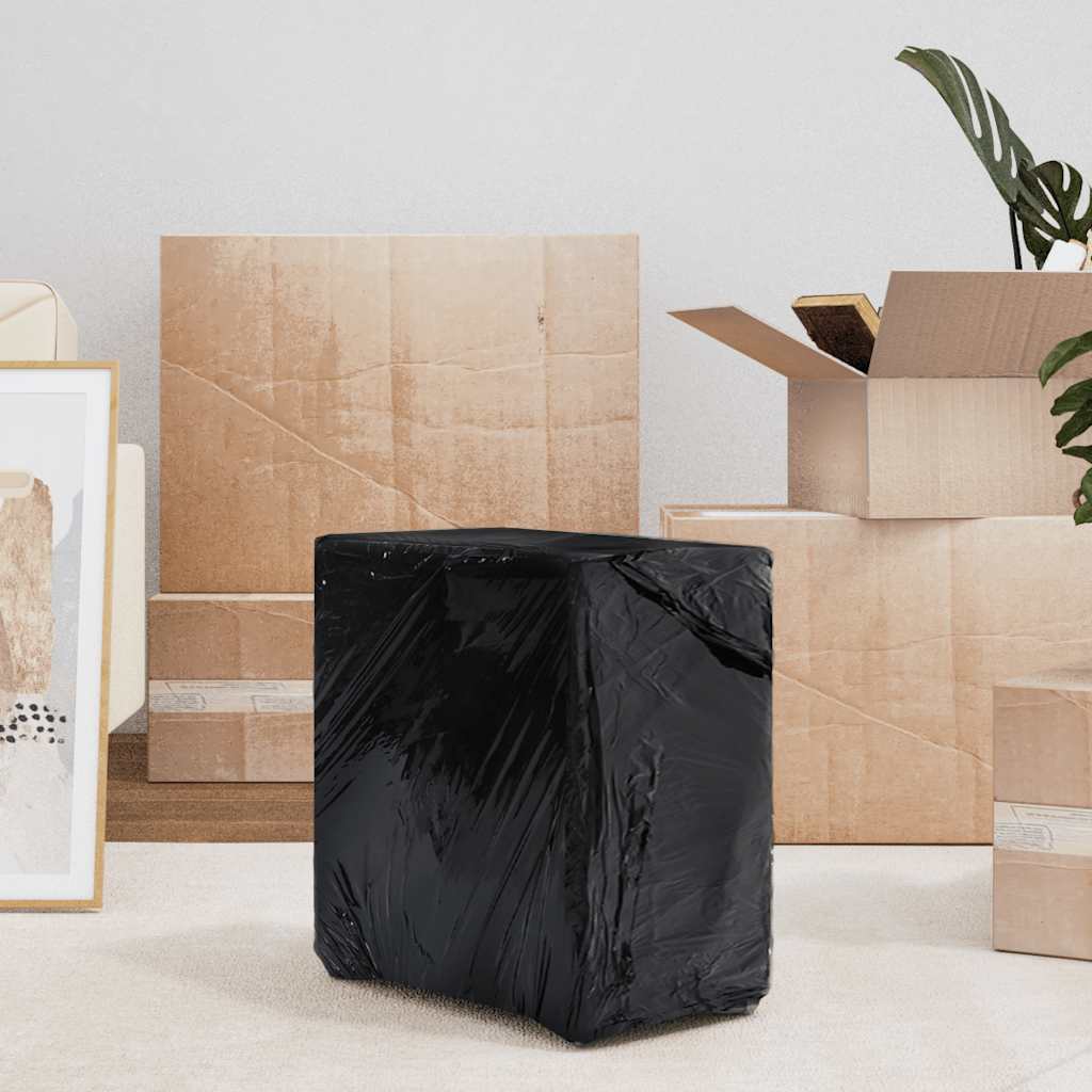 Stretch Film 2 pcs Black 23 μm 50 cm x 300 m
