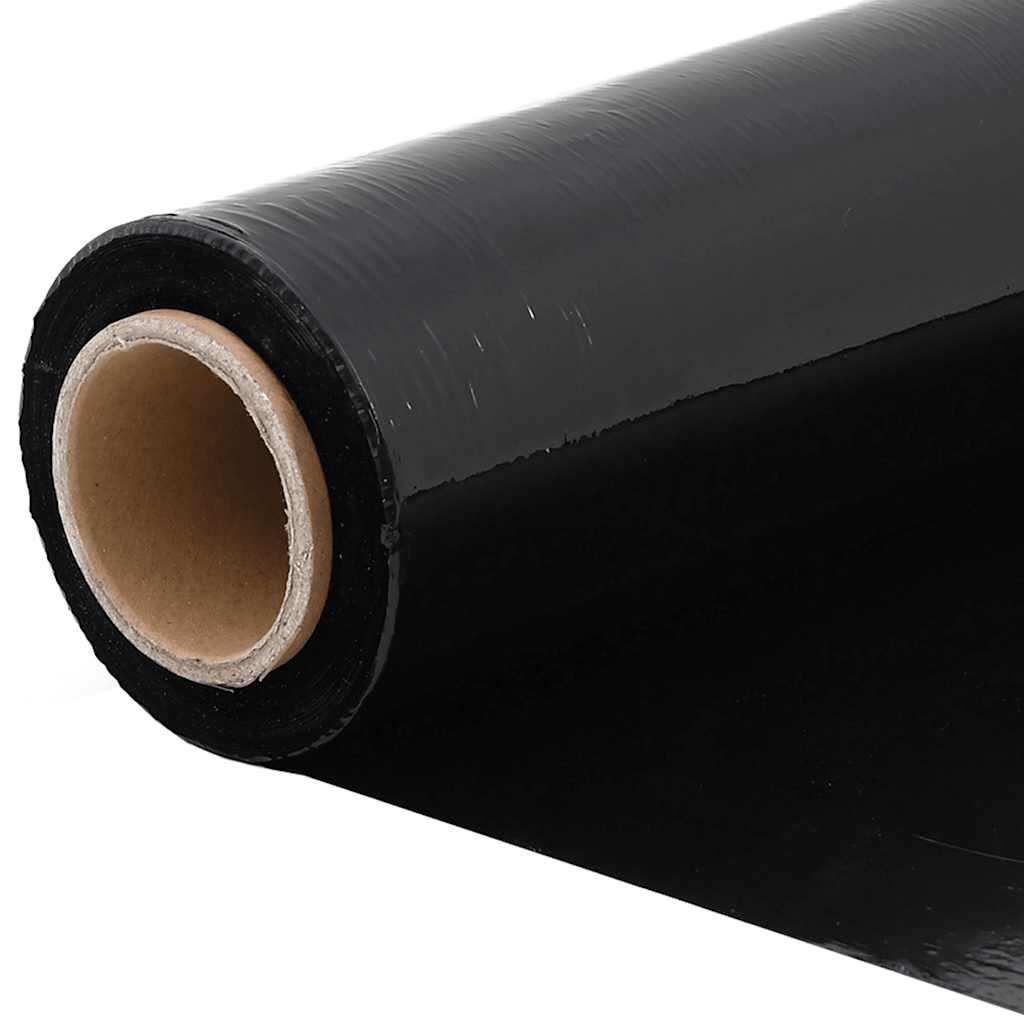 Stretch Film 2 pcs Black 30 μm 50 cm x 300 m