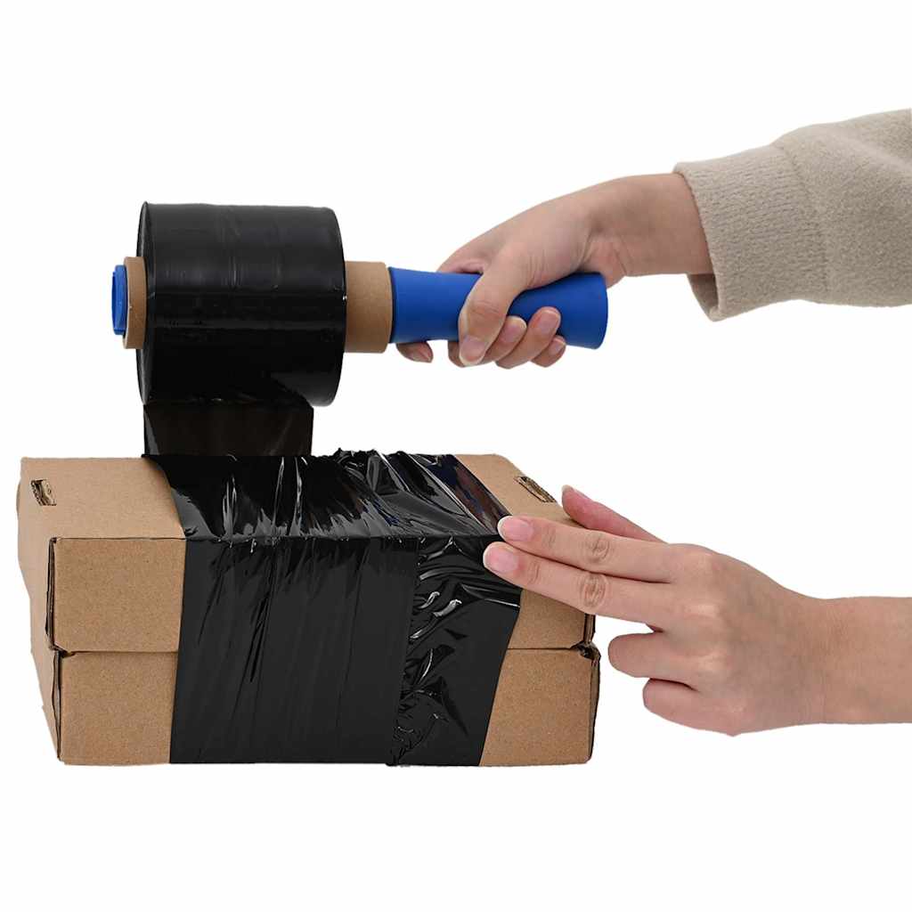 Stretch Films 50 pcs Black 23 µm 10 cm x 150 m