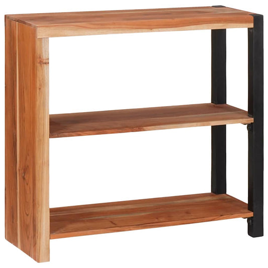 Bookshelf Brown 80 x 30 x 75 cm Solid Acacia Wood