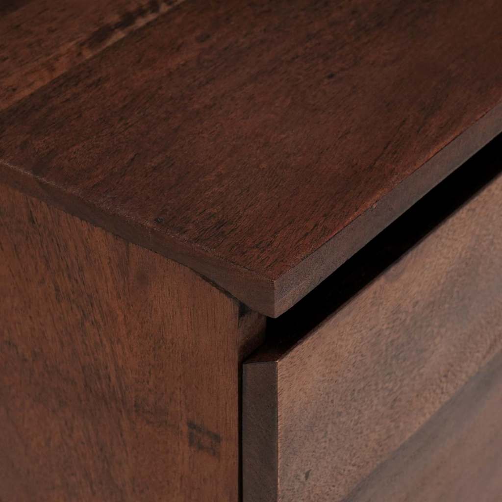 TV Cabinet Honey brown 110 x 30 x 36 cm Solid acacia wood