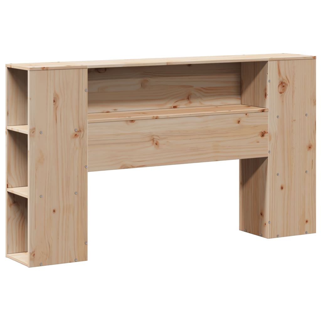 Bed Frame without Mattress 135x190 cm Double Solid Wood Pine