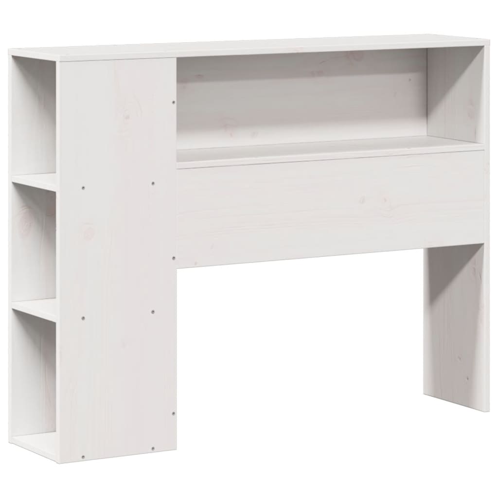 Bed Frame without Mattress White 75x190 cm Small Single Solid Wood Pine