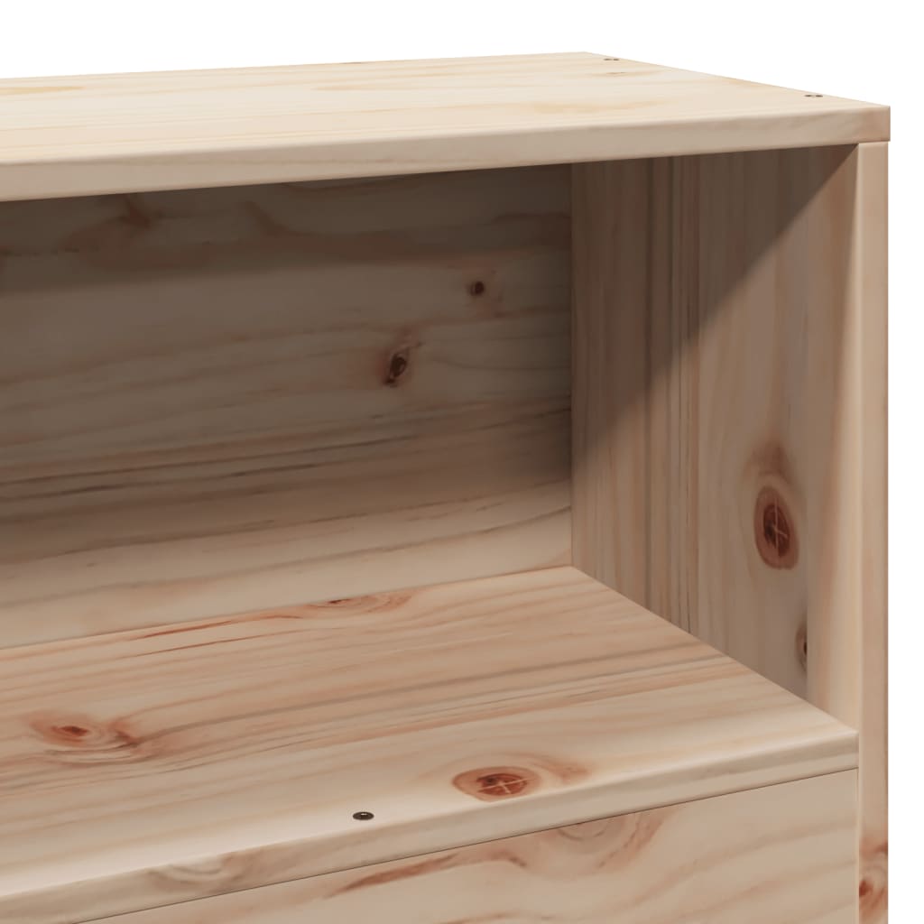 Bed Frame without Mattress 75x190 cm Small Single Solid Wood Pine
