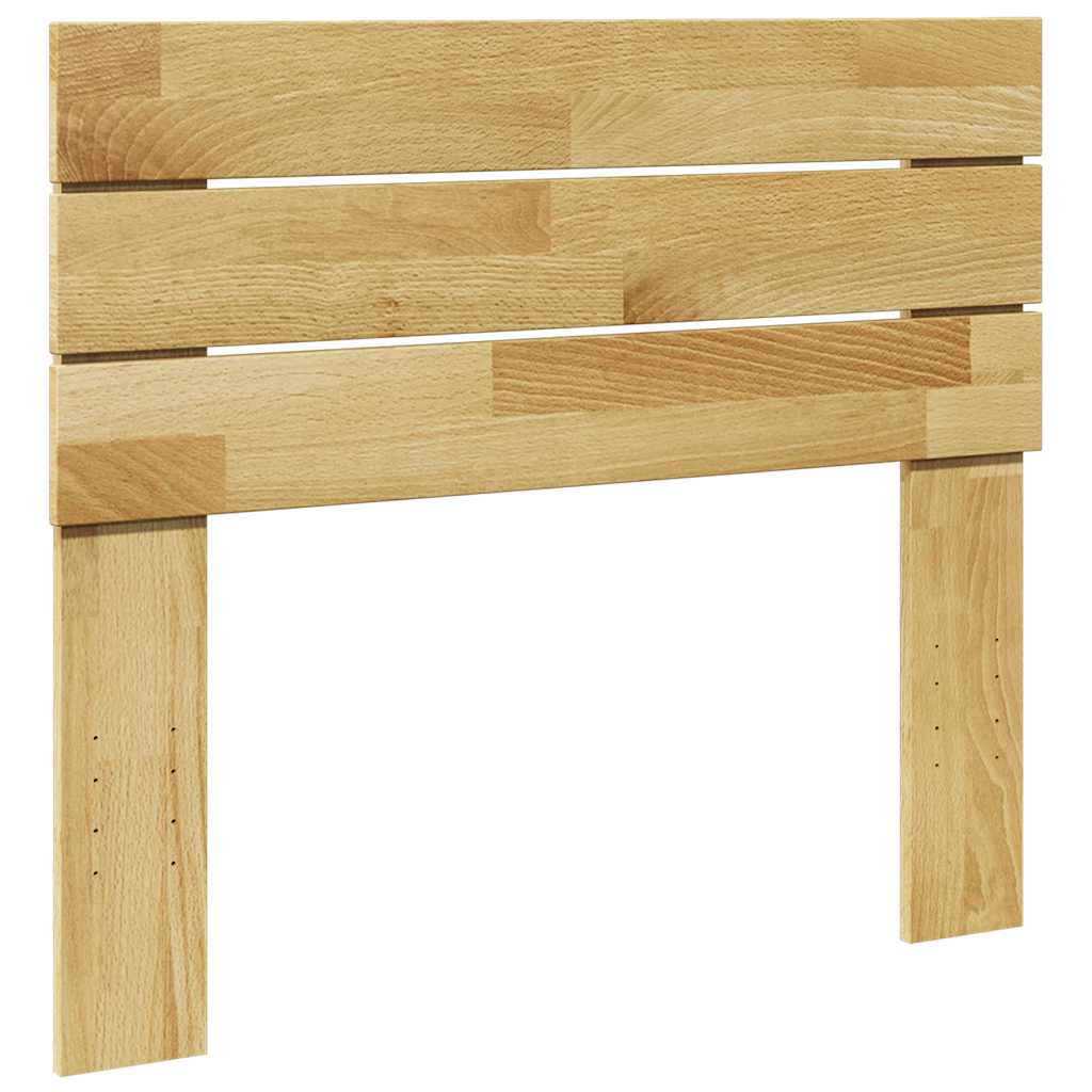 Headboard 75 cm Solid Wood Oak