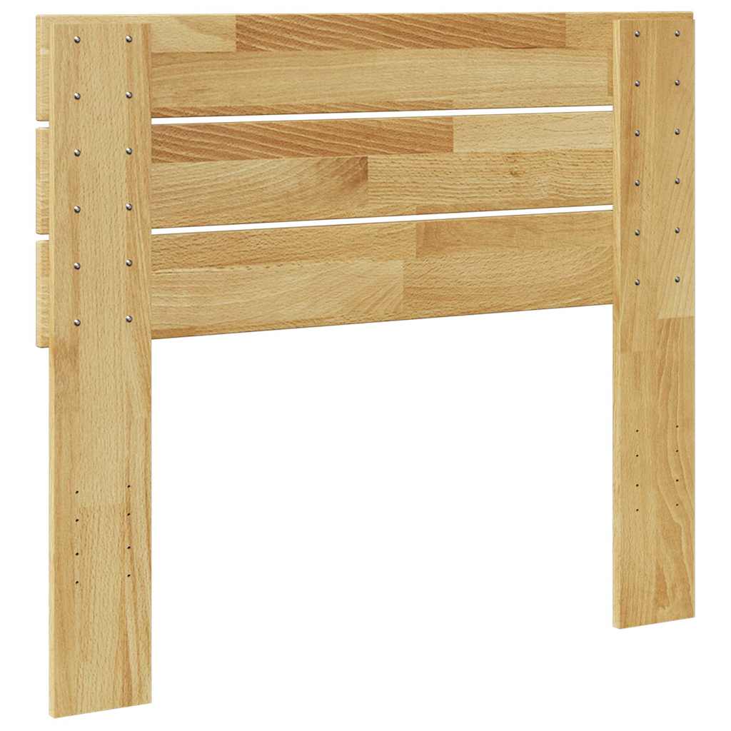 Headboard 75 cm Solid Wood Oak