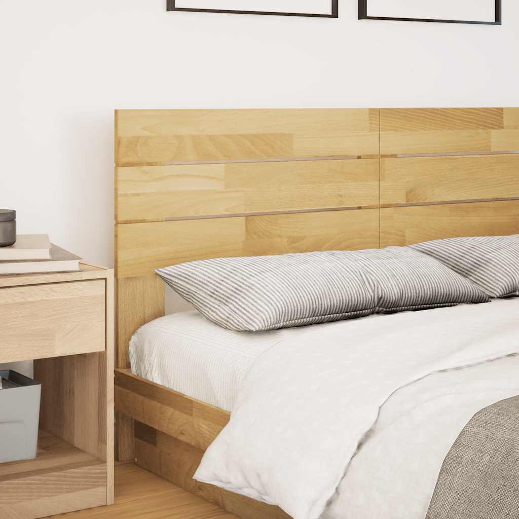 Headboard 160 cm Solid Wood Oak