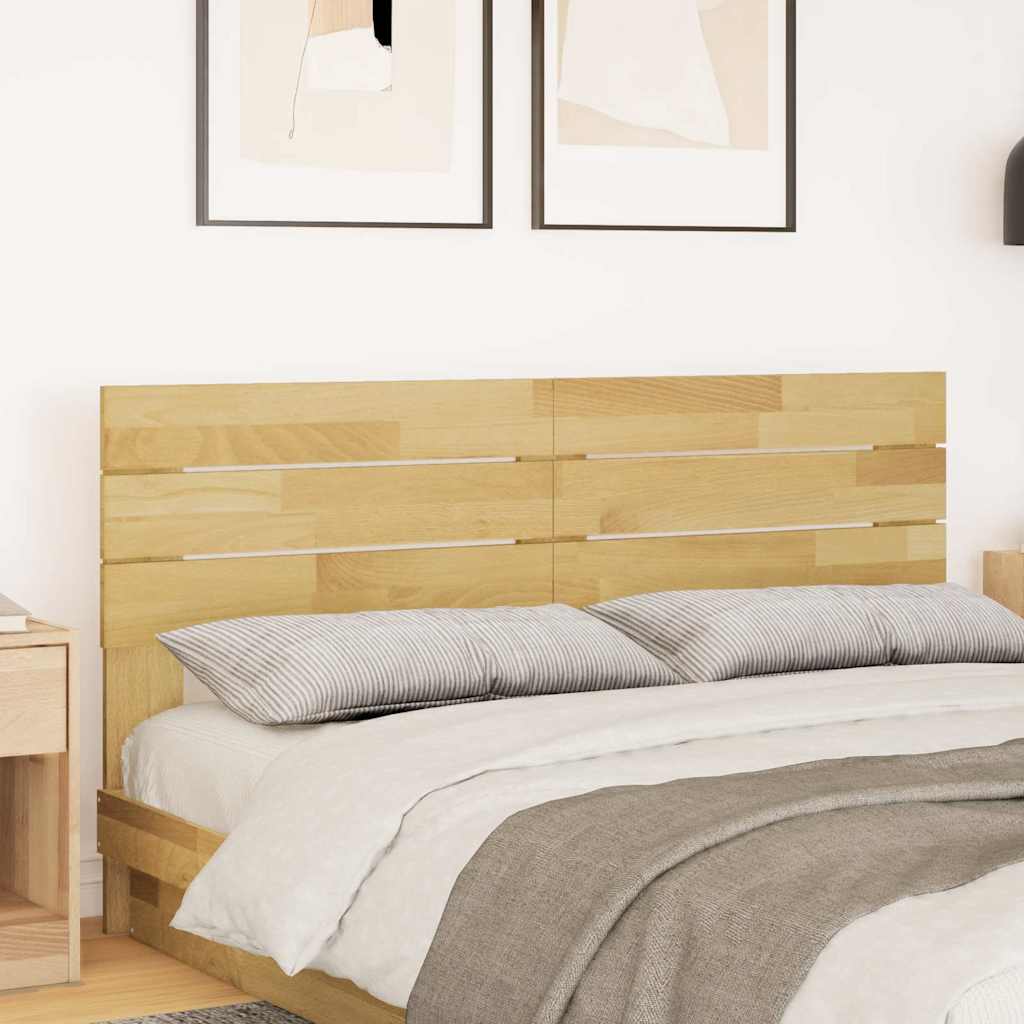 Headboard 160 cm Solid Wood Oak