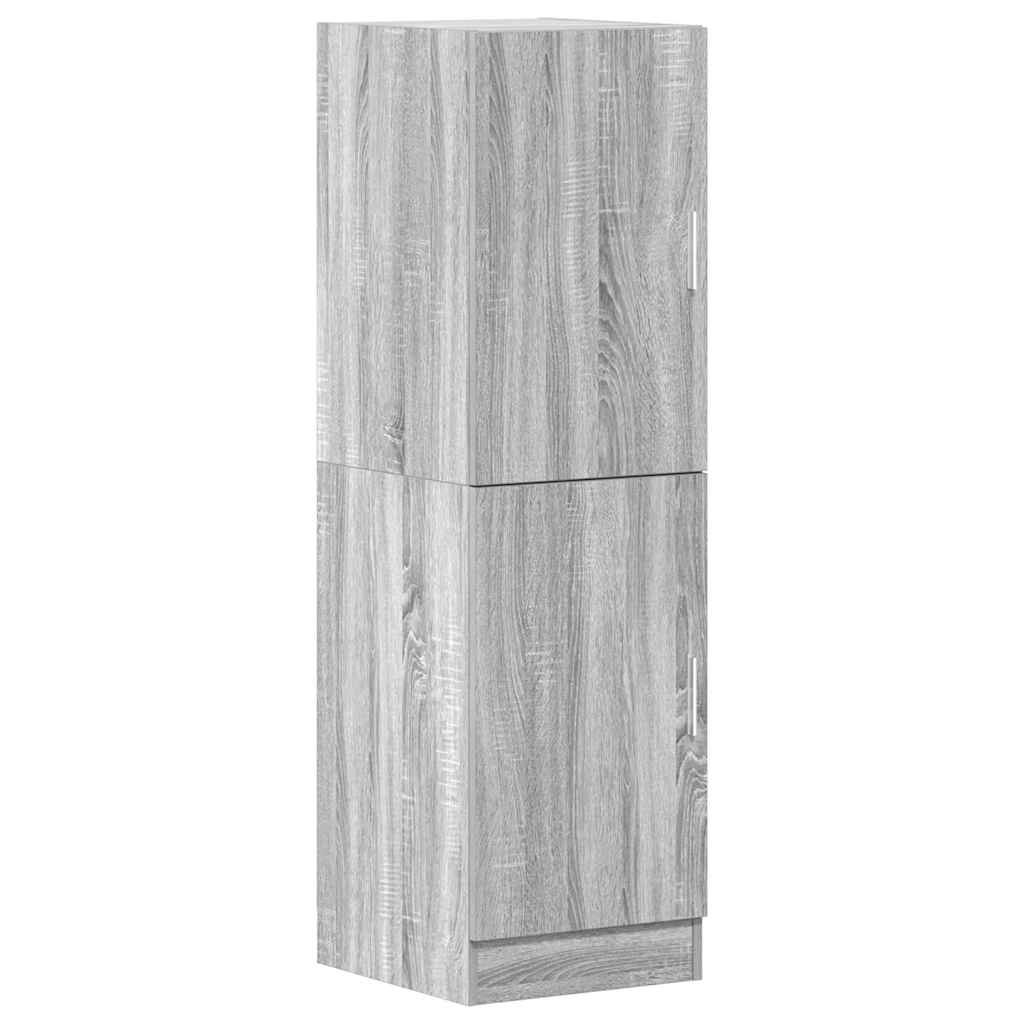 vidaXL 3 Piece Kitchen Cabinet Set Grey Sonoma Engineered Wood