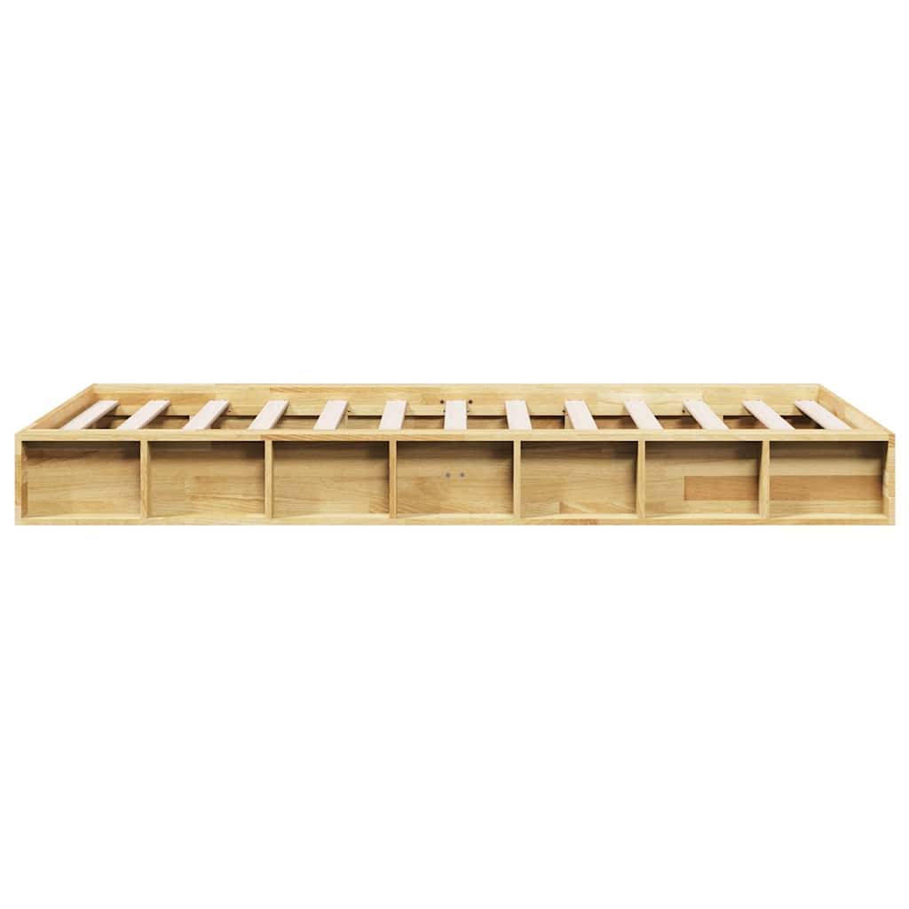 Bed Frame | Oak | Solid oak wood | Single | Bed Frame | Rectangular