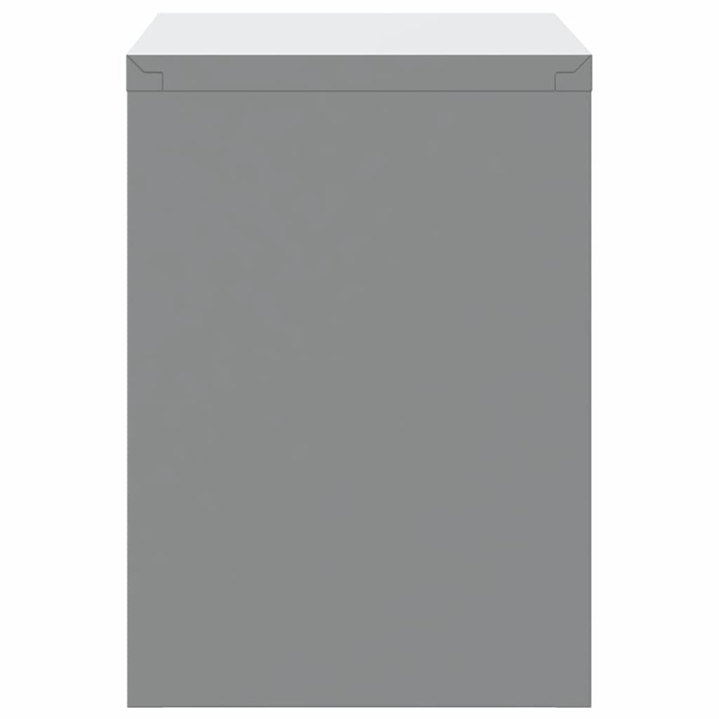 Tool Cabinet with Storage Black and Grey 50 x 25 x 35 cm