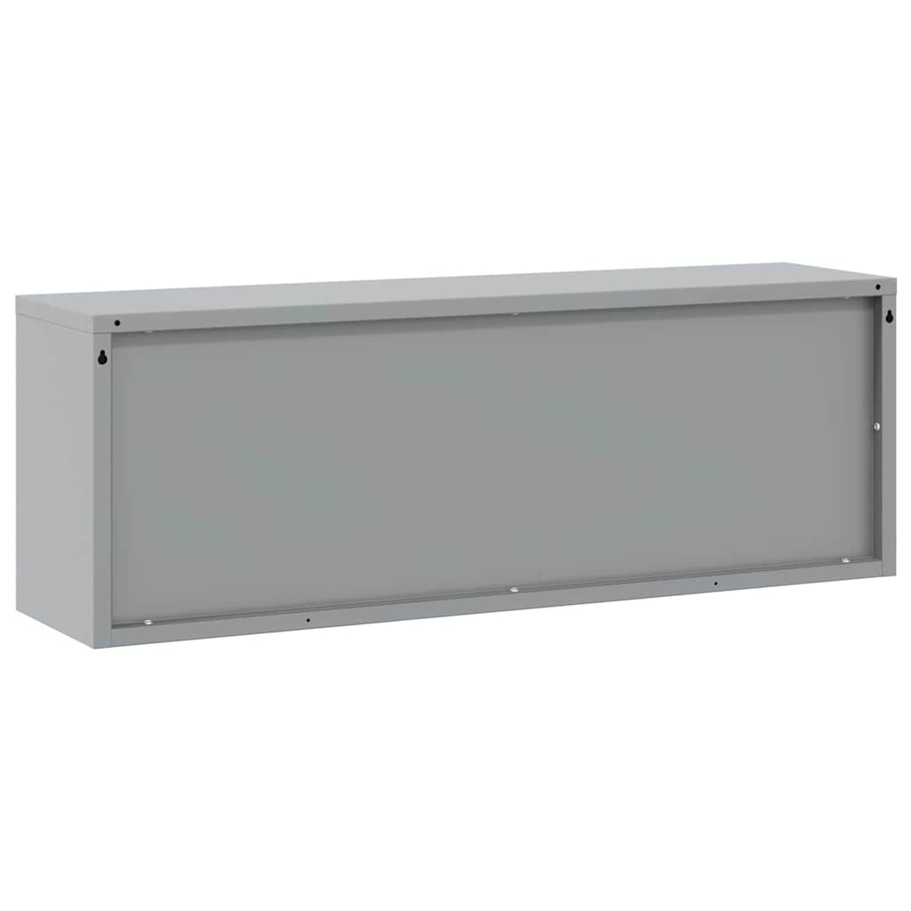 Tool Cabinet with Storage Black and Grey 100 x 25 x 35 cm