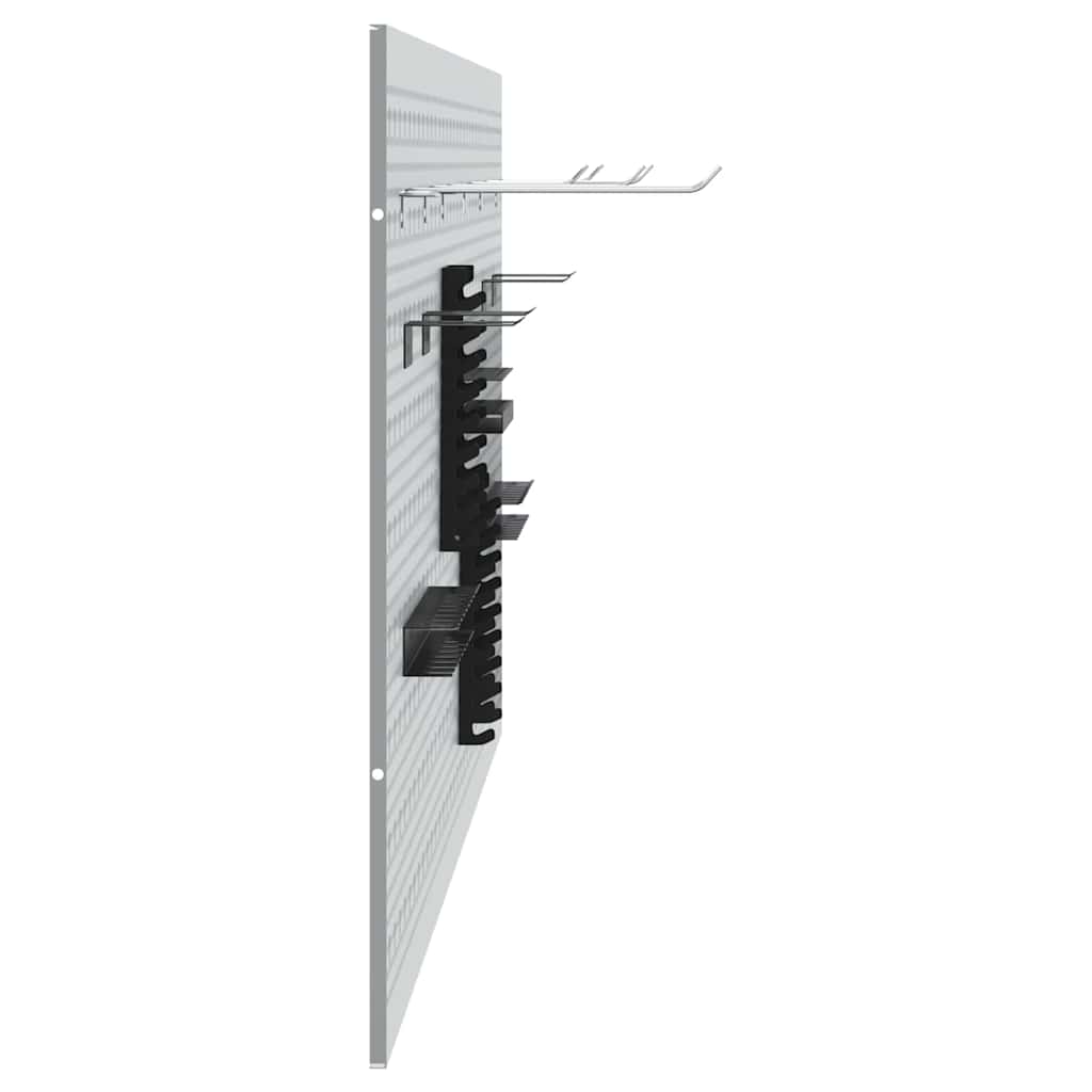 Tool Wall Panel 3 pcs Grey 150 x 1 x 60 cm Steel