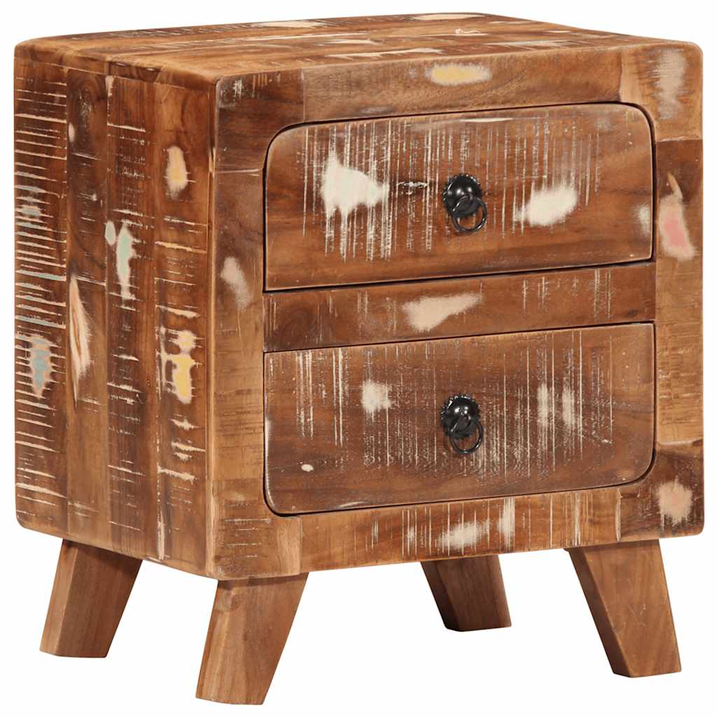 Bedside Cabinet 40x32x46 cm Solid Wood Reclaimed