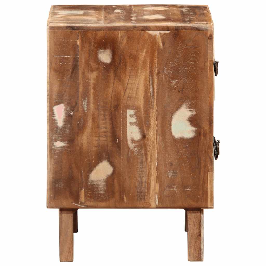 vidaXL Bedside Cabinet 40x32x46 cm Solid Wood Reclaimed