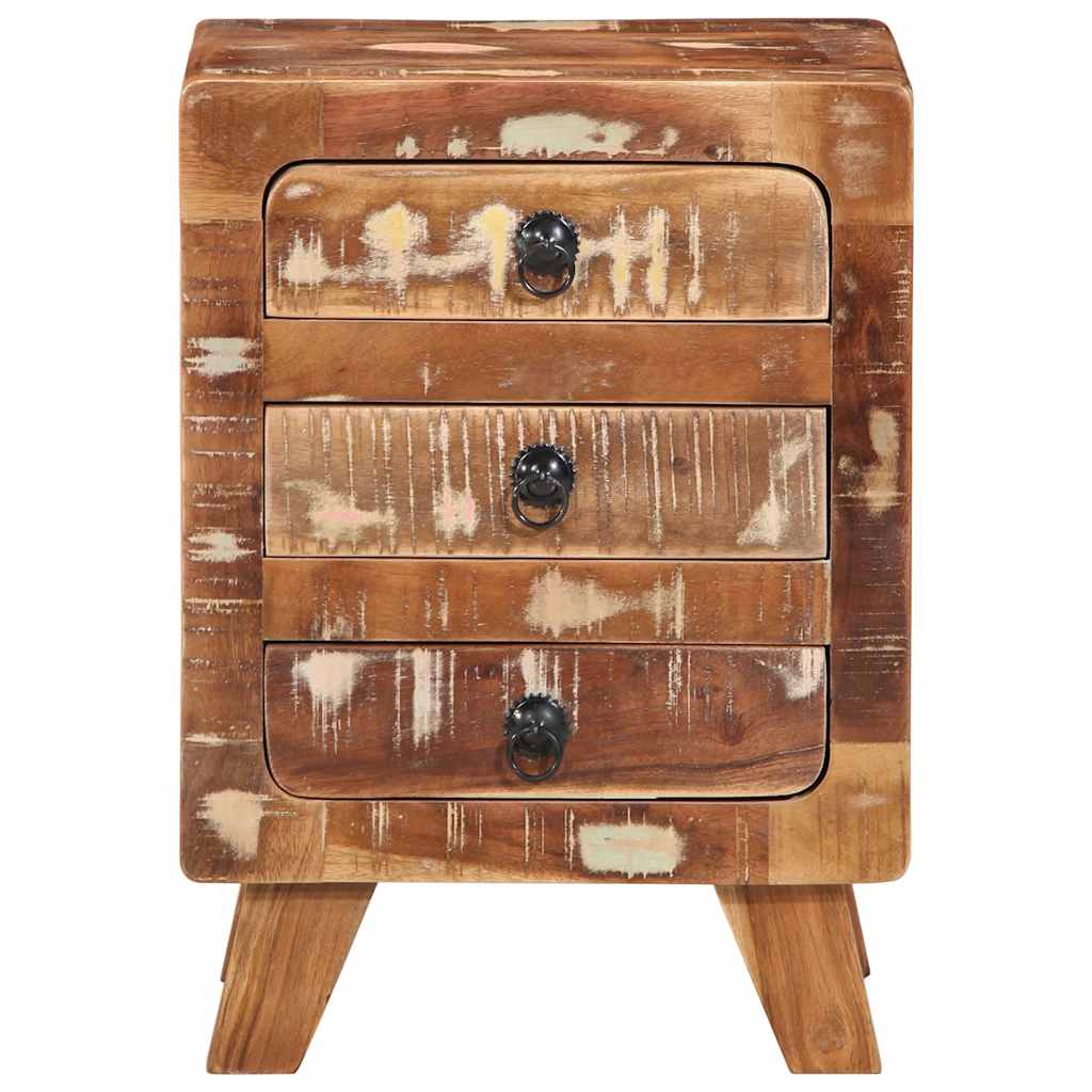 vidaXL Bedside Cabinet 37x32x50 cm Solid Wood Reclaimed