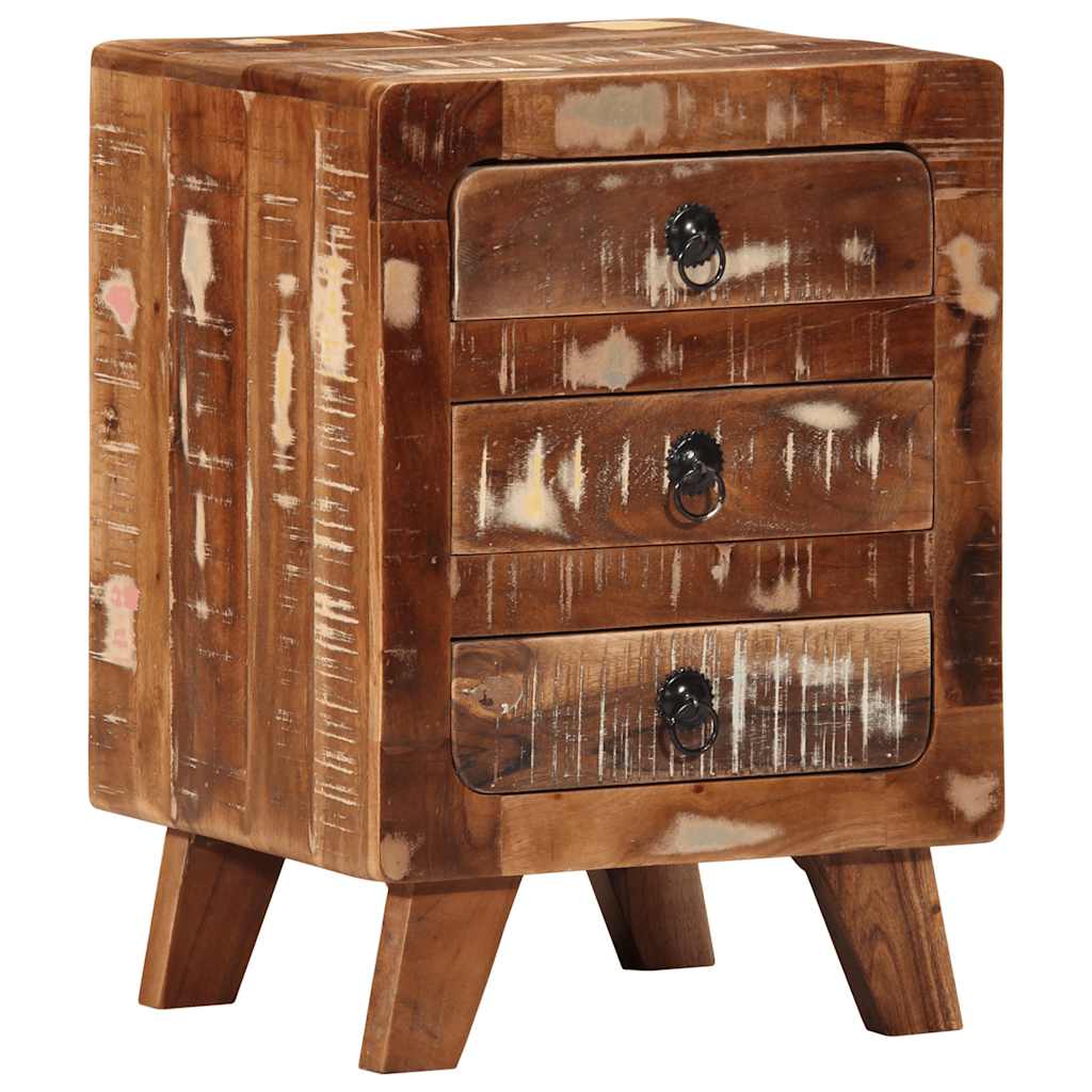 Bedside Cabinet 37x32x50 cm Solid Wood Reclaimed