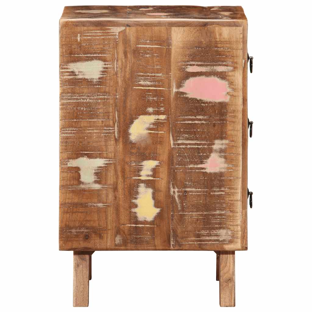 vidaXL Bedside Cabinet 37x32x50 cm Solid Wood Reclaimed