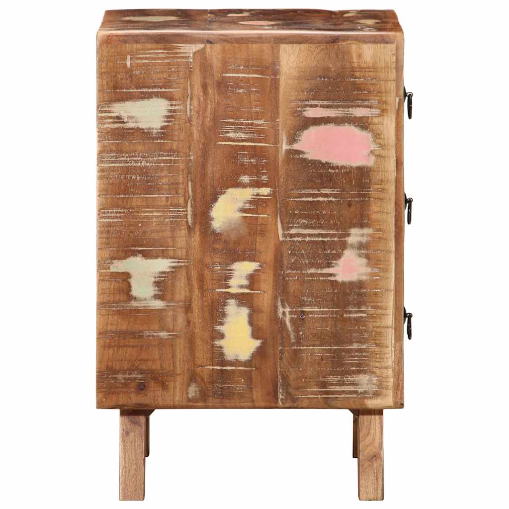 vidaXL Bedside Cabinet 2 pcs 37x32x50 cm Solid Wood Reclaimed