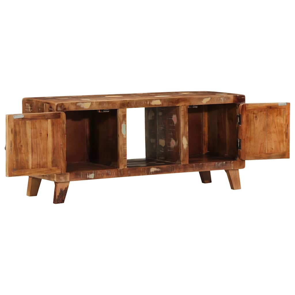 vidaXL TV Cabinet 105x46x32 cm Solid Wood Reclaimed